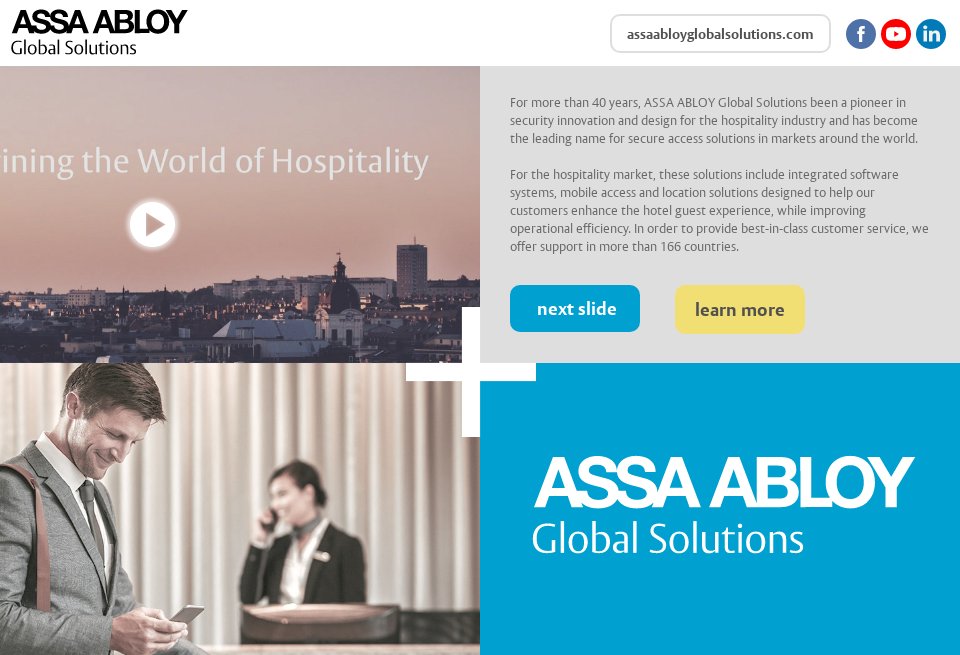 Assa Abloy Global Solutions Design Build Review Hotels Issue