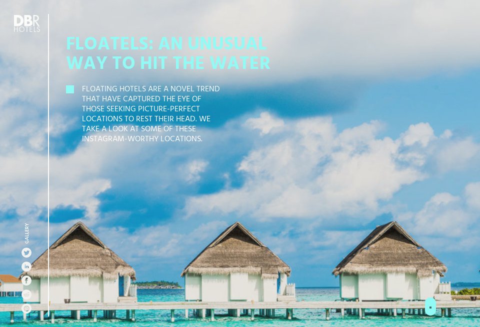 Floatels: an unusual way to hit the water - Design & Build Review ...