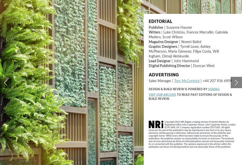About us - Design & Build Review | Issue 65 | December 2021