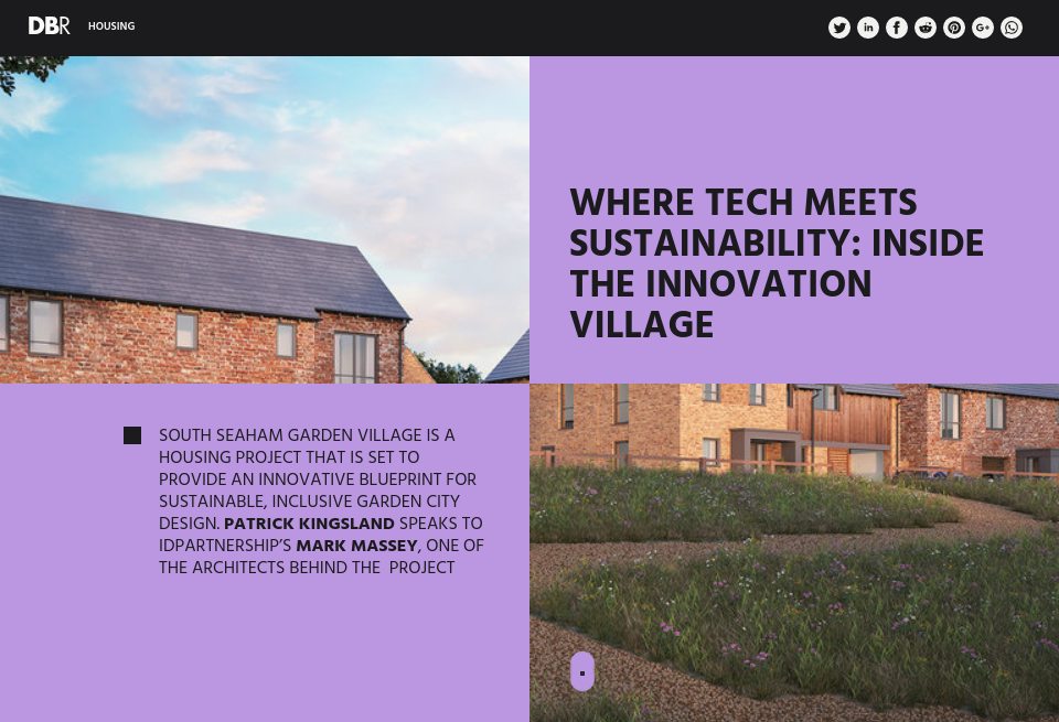 Where Tech Meets Sustainability Inside The Innovation Village Design Build Review Issue 48 February 2019