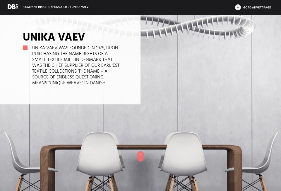 Hurtig Tilståelse Bagvaskelse Unika Vaev Company Insight - Design & Build Review | Issue 54 | February  2020