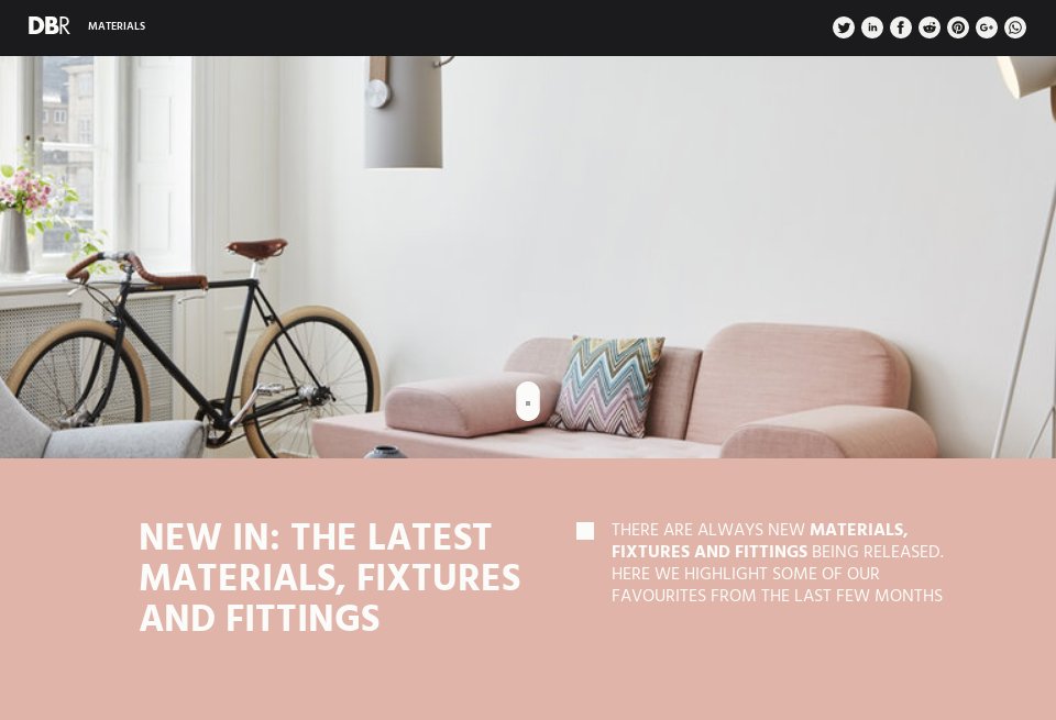New In: The Latest Materials, Fixtures and Fittings - Design & Build ...